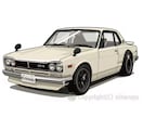 写真から愛車の高解像度車イラスト作成します SNSアイコン・ステッカー・プレゼント用愛車イラスト｜短納期 イメージ3