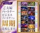 キャンサータロットで、強みとタイミングお伝えします オリジナル「生涯周期表」付き（複数名鑑定では比較表も作成） イメージ6