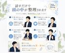 仕事・転職・人間関係の悩みお聴きします 20年の相談経験で心と頭を整理します【有資格者】 イメージ3