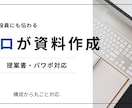 伝わるパワポ資料を作成します 役員にも伝わる資料を構成から作成します イメージ1