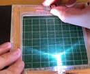 美術と理科を遊ぼう　簡単１５分工作カードを作ります 作って光る　飾って贈れるポストカードキット　ビジュリカ イメージ4