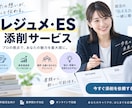 ES・レジュメ添削24時間で対応します AIと人の目でES・レジュメ・ビジネス文書を添削します イメージ1