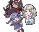 デフォルメイラスト描きます デフォルメイラスト1500円~ イメージ2