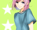 カッコ可愛い目を惹くアイコン描きます 世界に一枚だけの貴方のアイコンを描かせて下さい＾＾ イメージ7