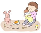 ほのぼの可愛いイラストをお描きします ⭐︎子育てや女性向けのテーマの挿絵におすすめです！ イメージ8