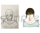 SNSアイコやンヘッダー、立ち絵描きます 立ち絵からアイコン等、ご依頼に沿ったイラストを作成します イメージ4