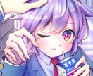 アニメ塗りから厚塗り風まで描きます SNSアイコンやサムネイラストを求めている方へ。 イメージ7