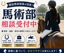 現役大学生が馬術部や馬関係について相談に乗ります 乗馬や馬術部に関するご相談をお受けします。 イメージ1