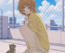 雰囲気のあるイラスト作成いたします アイコンから1枚絵まで丁寧にお描きします♪ イメージ6