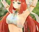 可愛い女の子描きます SNS等で使える女の子の絵を描きます イメージ3