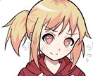 SNS用アイコン描きます 女の子のアイコンイラスト描きます！ イメージ3