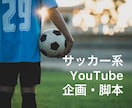 サッカー系YouTubeの企画、脚本書きます 今昔や国内外問わず、サッカー動画のネタ提供します！ イメージ1