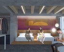 外観・内観パースを作成致します 手描き風からCGまで幅広く対応させていただきます。 イメージ2