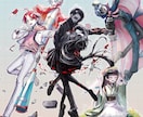立ち絵や一枚絵等のイラストを制作します TRPG等に使える立ち絵や、一枚絵等を描きます イメージ3