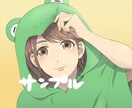SNSアイコン描きます オリキャラや似顔絵、夢絵などはいかがでしょうか！ イメージ4