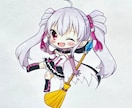 SNSで使えるアイコンや動画用イラスト等かきます 可愛い女の子のイラストをどうぞ！ イメージ4