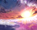 幻想的なイラストの背景素材としてご利用いただけます サムネイルや配信用のちょっとした背景素材として製作！ イメージ1