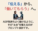 伝わる言葉の設計図！私仕様の仕事・生活設計します プロンプトで創る！私仕様の仕事と暮らし イメージ3