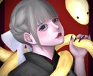 厚塗りで、あなたの世界観を描きます きらきらしたイラストから病みを抱えた女の子まで対応可能です！ イメージ1