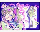 手軽にうちの子の別衣装が見られます 顔+ファッションのイラストを描きます。 イメージ3