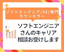ソフトエンジニアさんのキャリア相談お受けします ソフトエンジニアさんのスキル・キャリア支援、転職を気軽に相談 イメージ1