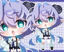 SNSで使用できるミニキャライラストを描きます SNS活動でイラストが必要な方のためのイラストを作成します! イメージ1