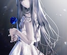 綺麗で儚い一枚絵をお描きします 綺麗なイラストを心を込めてお届けします イメージ8