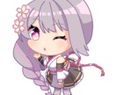 ぷにっとかわいい！ミニキャラを描きます アイコンやVtuberさんのサムネイルに！ イメージ8