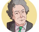 おじさん似顔絵描きます LINEアイコンなどで自分らしさをアピール イメージ1