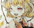 東方のイラスト原画を作成します 世界で1つだけ！ぷにかわなキャラをお届けします！ イメージ5