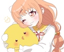 かわいくて柔らかい女の子を描きます その子の可愛さを活かしたパステルカラーでふわふわな女の子！ イメージ1