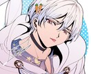SNSアイコンお描きします パキッと影のある見映えするアイコン！ イメージ2