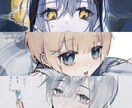 透明感のあるイラスト/キャラデザを致します 個人/企業、お気楽に相談ください〜立ち絵アイコンなど イメージ2