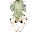 キャラクターの立ち絵描きます オリジナルキャラクターを作成し立ち絵を描かせていただきます イメージ6