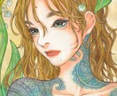 水彩で世界観のあるイラスト製作いたします アナログイラストならではの特別な一枚をお届けします。 イメージ1