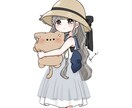 麦わら量産イラストお描きします サンプルから選ぶと割安で！オプションでさらに理想に近く！ イメージ6