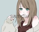 少女漫画風！バストアップのアイコンイラスト描きます 修正無制限！アイコンや動画サムネイル、ウェブやブログなどに！ イメージ2