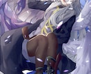 気軽に相談！可愛いイラストお描きします 配信、立ち絵、グッズなど多用途対応可！気軽にご相談ください！ イメージ3