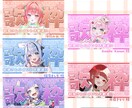 1000円でVtuber様の可愛いサムネ作ります 〖最短即日〗思わずクリックしたくなるサムネイルを作ります！ イメージ3