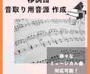 ミュージカル曲専門♪歌唱用楽譜、移調譜を作成します 1曲2500円～。納期ご相談！PDF納品。 イメージ1