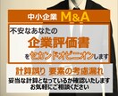 中小MA(事業譲渡含)向けの企業評価書を添削します ～中小M&Aの評価のプロが企業価値評価をセカンドオピニオン～ イメージ1