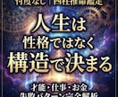 四柱推命で人生構造を完全解析します 「当てる占い」ではありません。今のあなたの状態を構造で説明。 イメージ1