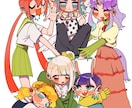 かわいく！あなたのオリジナルキャラクター描きます 可愛く！かっこかわいく！あなたのオリキャラ描かせください！ イメージ1