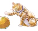 色鉛筆or水彩風のリアルな猫ちゃん・動物を描きます クールな絵も暖かな絵もOK！☆1枚に最大3匹まで描けます☆ イメージ2