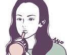 シンプル洗練されたポップな似顔絵描きます カラーも無料!アイコンやお仕事にも使えます! イメージ5