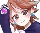 SNSのアイコンに使えるイラストを格安で製作します 基本料金1000円で引き受けております！ イメージ1