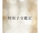 特別子宝鑑定✨子宝の流れをみます 妊活がうまくいかないあなたへ赤ちゃんとのご縁を結びます イメージ1