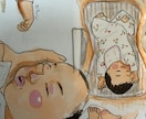 写真からA4サイズのコラージュ原画を制作します 写真10枚をもとに、A4原画一点を仕上げます イメージ6