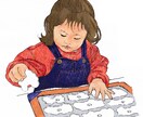 人物・動物の写真を繊細なタッチでイラストにします 記念日やプレゼントにもどうぞ！ イメージ9