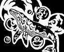 看板、ロゴ、アイコン、カバーデザイン描きます シックで個性的なデザインを描きます！ イメージ1